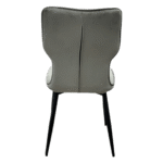 Windsor Grey Velvet Chair - Image 3