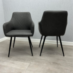 Stanford Grey Dining Chair - Image 3