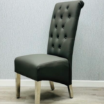 Sofia Grey PU Chair