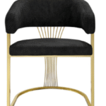 Porado Black Dining Chair