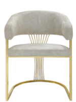 Porado Cream Dining Chair