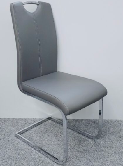 Screenshot 2025-11-26 145631 Apex Grey Dining Chair - Image 1