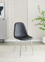 Mexico Black PU Dining Chair