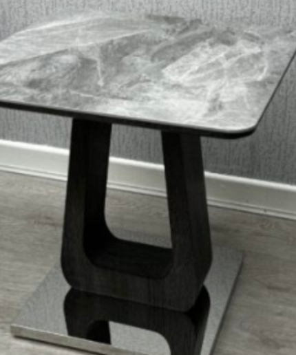 Bedside Table Lamps (Grey Ceramic)