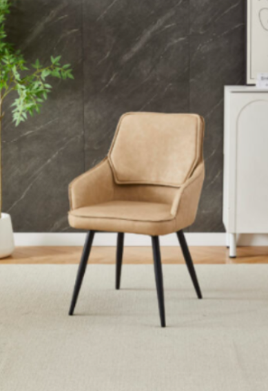 Screenshot 2025-12-05 101747 Liora Beige Dining Chair - Image 1