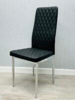 Arden Black PU Dining Chair