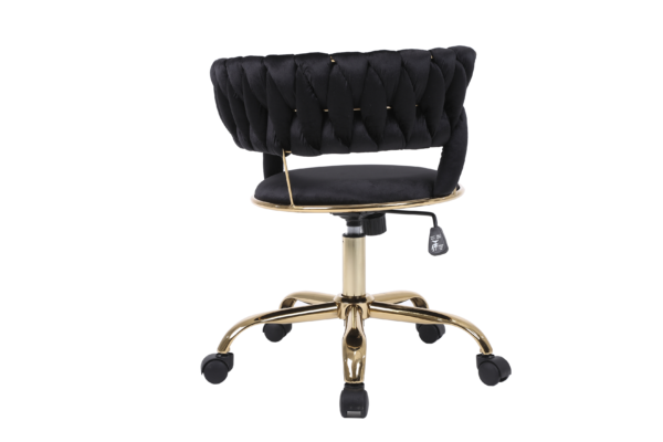 Camelia Black & Gold Office Chair Camelia Black & Gold Office Chair