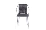 Daisy Grey Silver Dining Chair