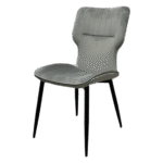 Windsor Grey Velvet Chair - Image 2