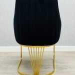 Lasco Black & Gold Dining Chair