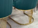 Lasco Green & Gold Dining Chair
