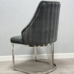 Lasco Grey & Silver Dining Chair