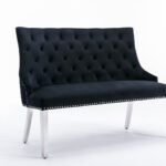 Majestic Black High Back Bench
