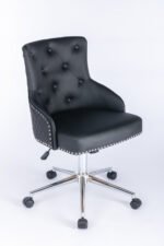 Majestic Black PU Leather Office Chair
