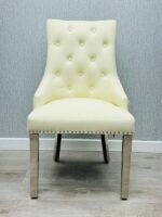 Majestic Cream PU Chair