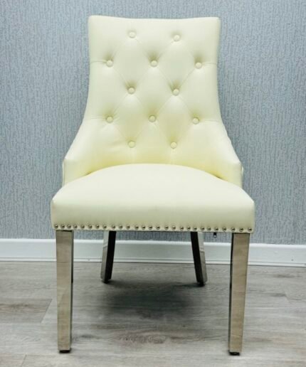 Majestic Cream PU Chair
