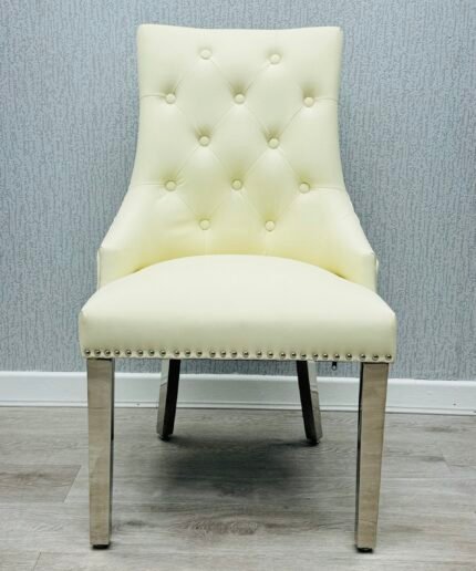 Majestic Cream PU Chair
