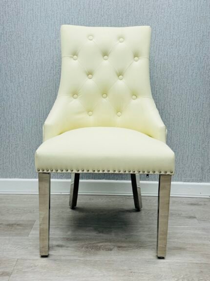 Majestic Cream PU Chair