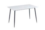 Oxford Ceramic White Dining Table 1.2m & 4 Chairs