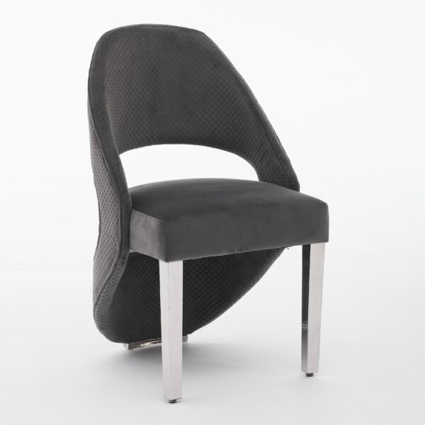 Santorini Grey Silver Dining Chair Santorini Grey Silver Dining Chair
