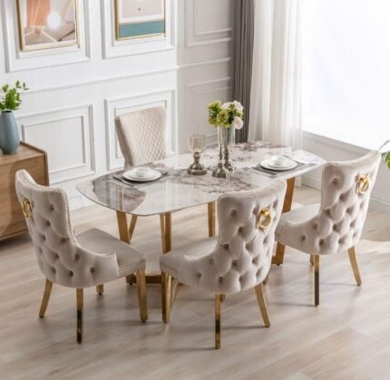 Sorrento Oval 180cm Ceramic Gold Table