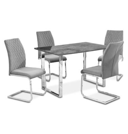 Tokyo Dining Set (Table & 4 Chairs)