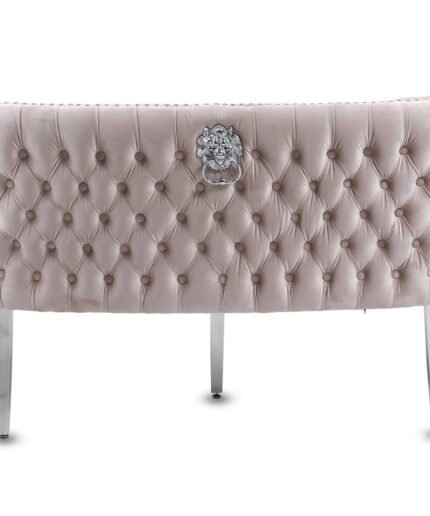 Palisade Mink Velvet Bench