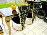 Vienna Black & Gold Dining Chair
