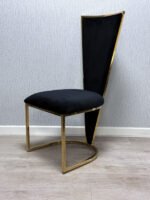 Vienna Black & Gold Dining Chair