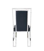 Windsor Black & Silver Dining Chair
