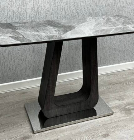 Zermatt Console Table (Grey Ceramic)