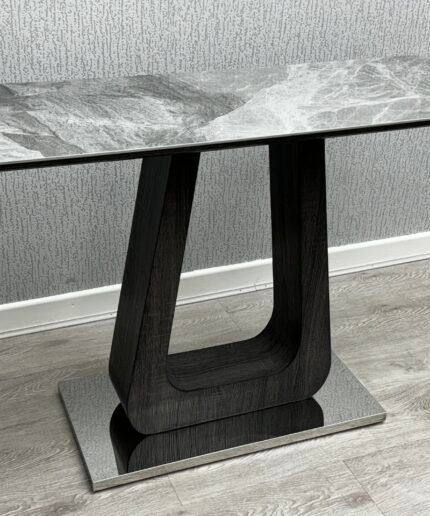 Zermatt Console Table (Grey Ceramic)