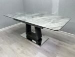 Zermatt Extendable Dining Table(160 - 200) (Grey Ceramic)