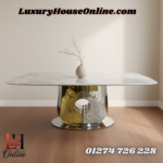 Contemporary statement coffee table for luxury living rooms