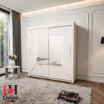 Wardrobe With Mirror