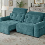 The Harrison Extendable Fabric Sofa Bed