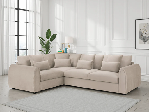 Beehive Furniture Catalogue July 2026 (1)-116 Alba Curved-Arm Plush Sofa & Corner Collection - Image 1