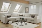Huxley Contemporary Textured-Chenille Sofa & Suite Collection