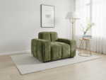 The Marcello Fluted Contemporary Chenille Sofa & Armchair Collection - Image 7