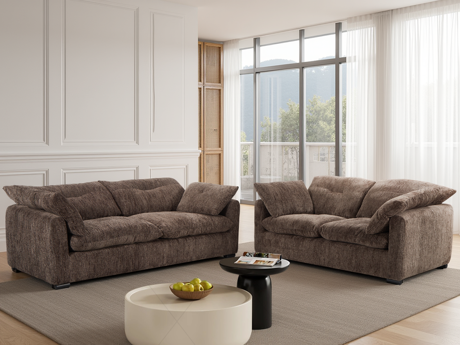 Beehive Furniture Catalogue July 2026 (1)-150 Vienna Ultra-Plush Pillow-Top Sofa Collection - Image 1