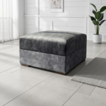 Denver & Kensington Luxury Footstool & Storage Ottoman Collection