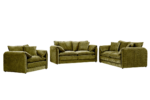 The Sorrento Luxury Plush Woven Sofa & Armchair Collection - Image 7