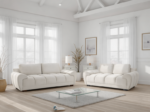 Milano Sculptural Sofa Suite - Image 3
