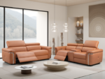 The Monza Modern Leather Recliner Sofa Collection - Image 6