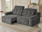 The Harrison Extendable Fabric Sofa Bed - Image 3