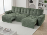 Hampton Tufted Electric Power-Extending 3-Seater Sofa - Image 4