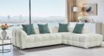 Belgrave Low-Profile Tufted Corner Sofa - Image 4