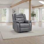Luxury Faux Leather Power Recliner