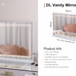 VANITII DL Vanity Mirror with Bluetooth Speaker, USB Port & Smart Touch Control