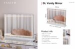 VANITII DL Vanity Mirror with Bluetooth Speaker, USB Port & Smart Touch Control